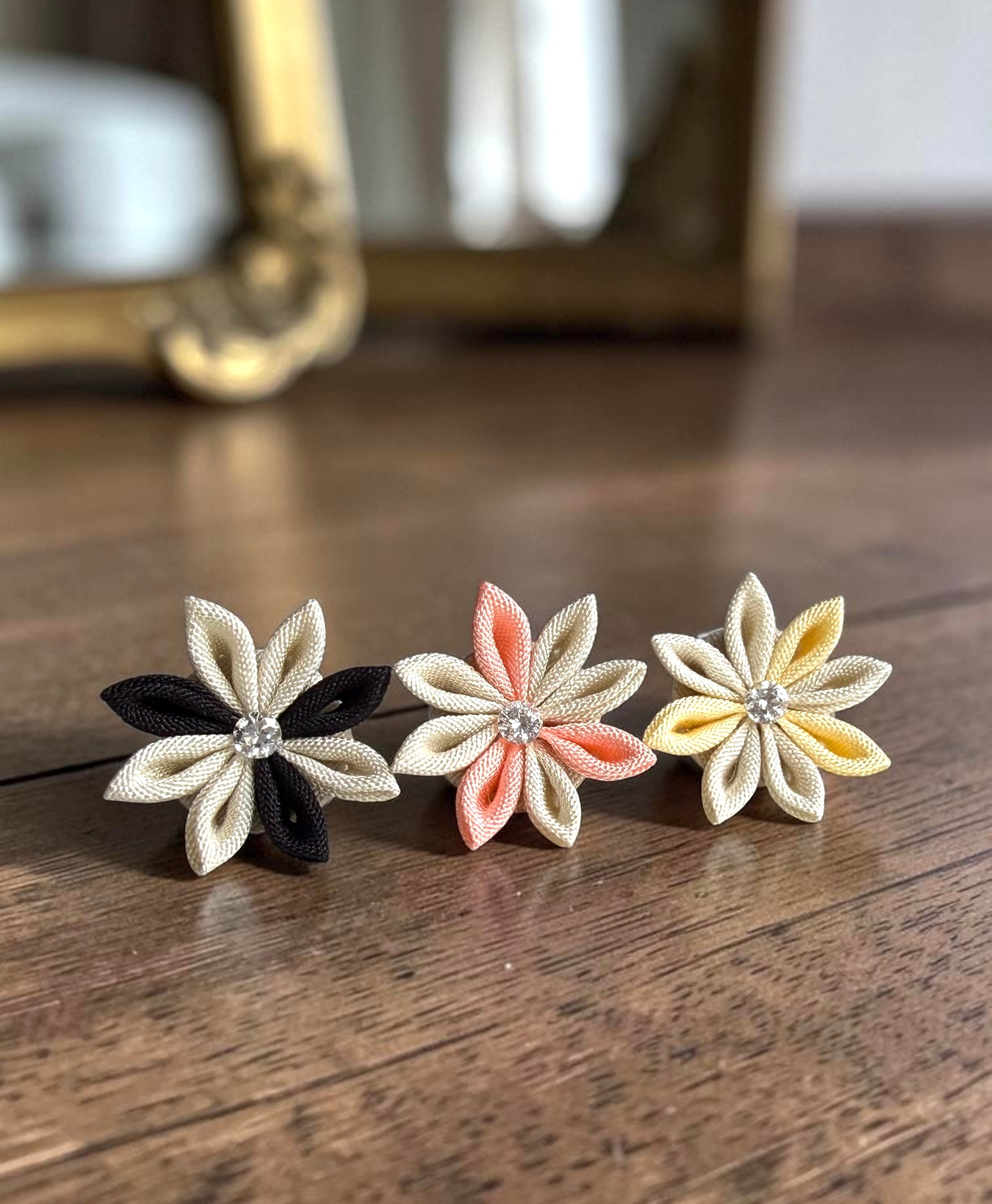 Boucles d’oreilles japonaises - Pétale pointu